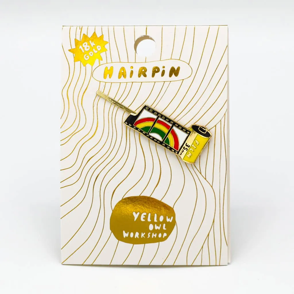 35mm Film Hairpin