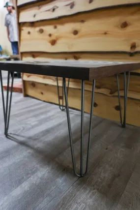 African Wenge Spiral Table