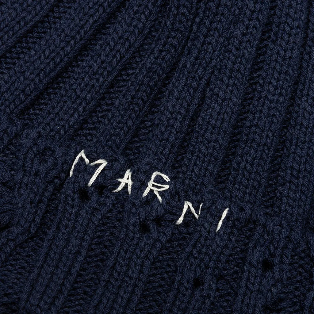 Knit Hat - Cornflower