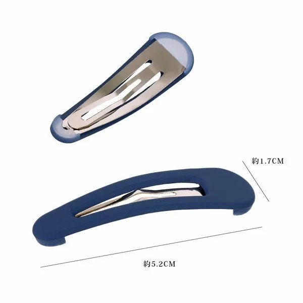 Matte color patchon hairpin