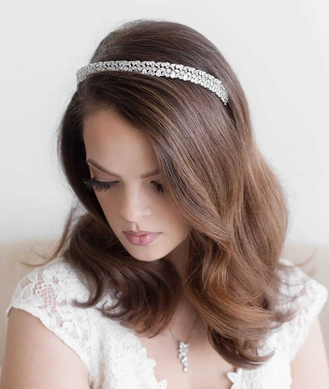 Melanie Wedding Headband Tiara