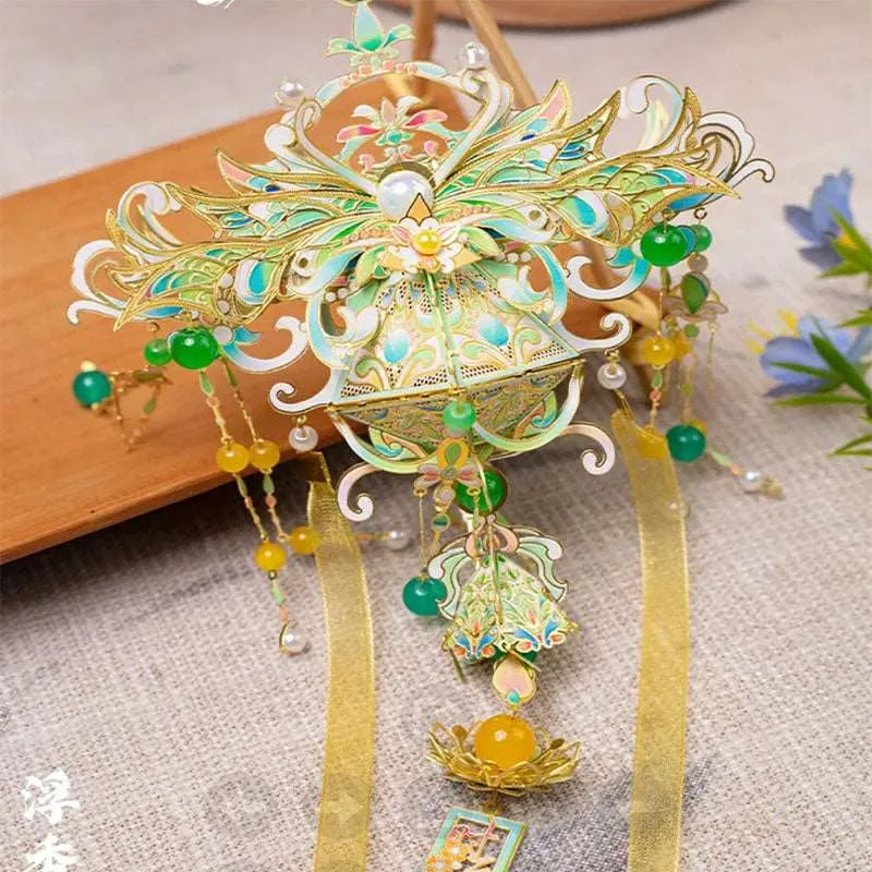 Miao Zu Perfume Pendant 3D Metal Puzzle DIY Handmade Model