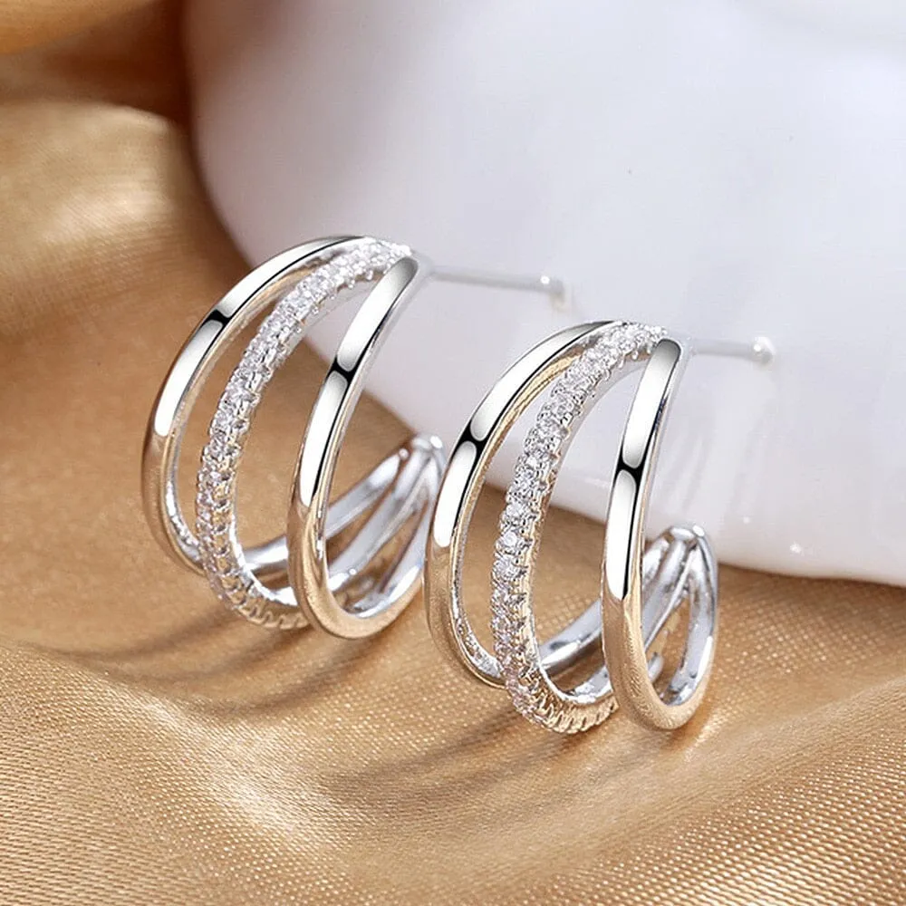 Modern Fashion Versatile Claws Stud Earrings