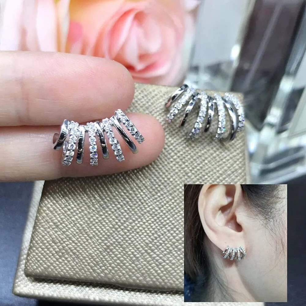 Modern Fashion Versatile Claws Stud Earrings
