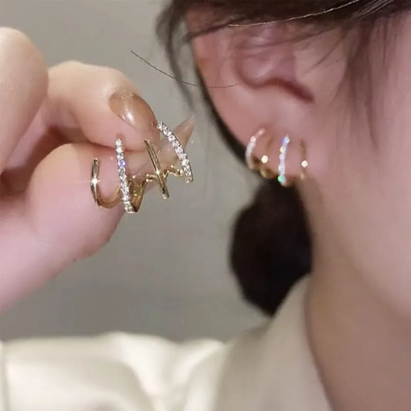 Modern Fashion Versatile Claws Stud Earrings
