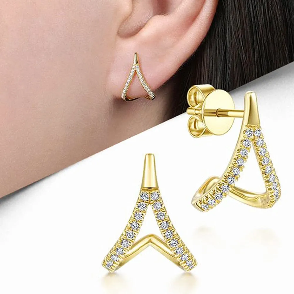 Modern Fashion Versatile Claws Stud Earrings