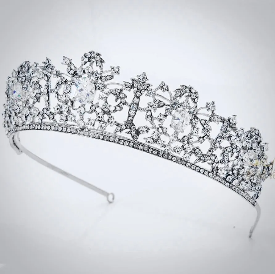 "Nyla" - Cubic Zirconia Wedding Tiara