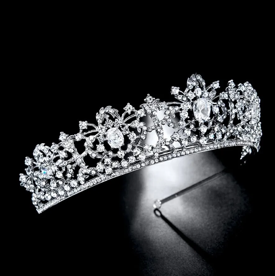 "Nyla" - Cubic Zirconia Wedding Tiara