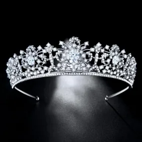 "Nyla" - Cubic Zirconia Wedding Tiara