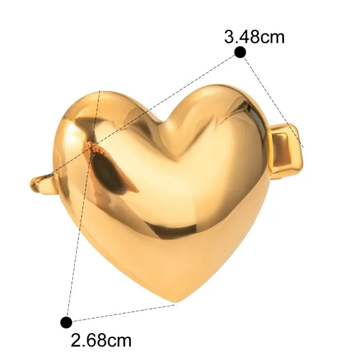 Senorita Bold Heart Hairpin