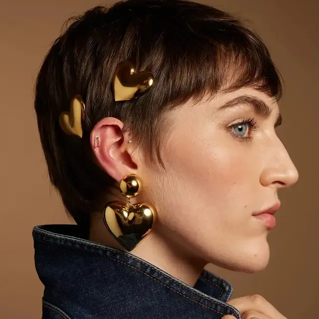 Senorita Bold Heart Hairpin