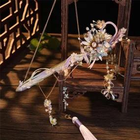 Sword Hairpin 3D Metal Puzzle Model