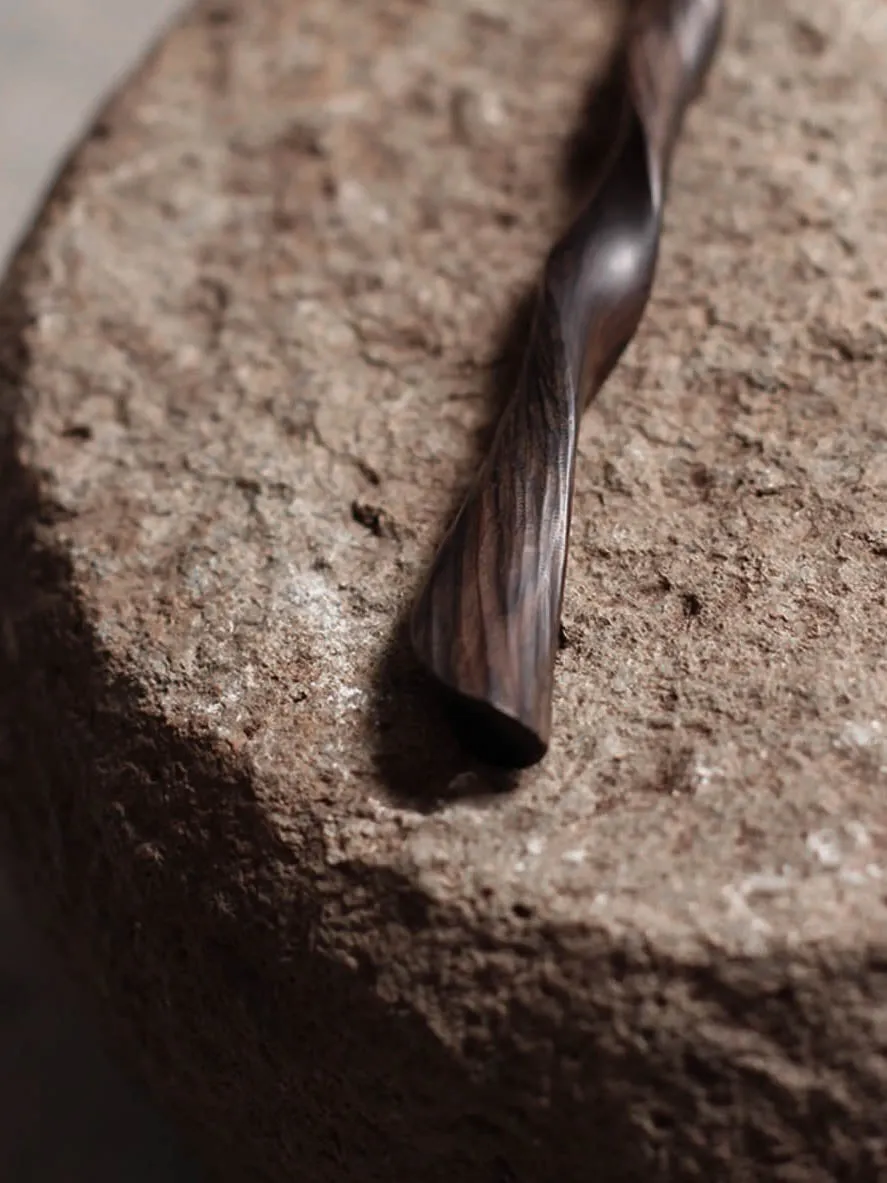 Thousand Turns | Sandalwood Hairpin