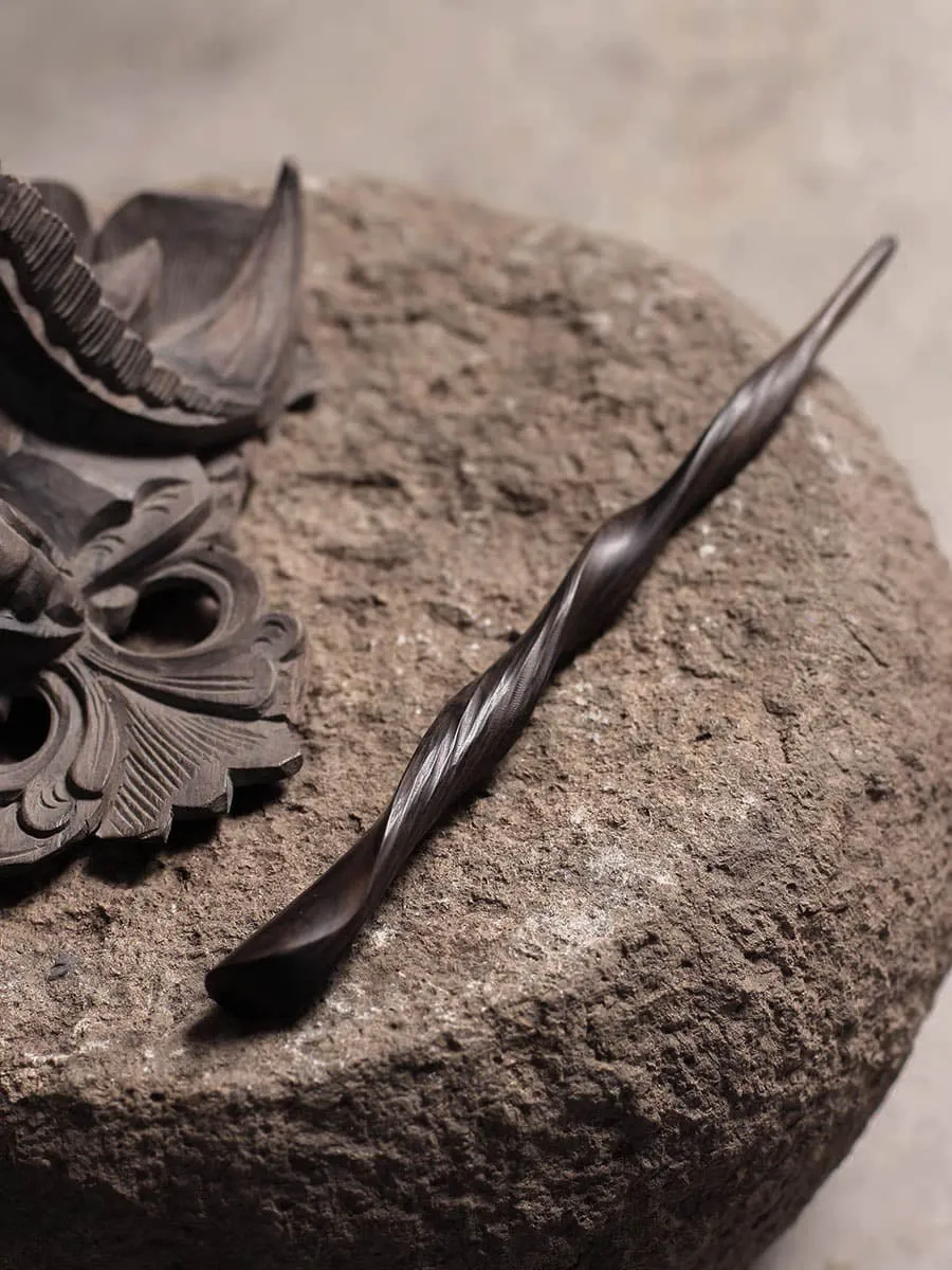 Thousand Turns | Sandalwood Hairpin