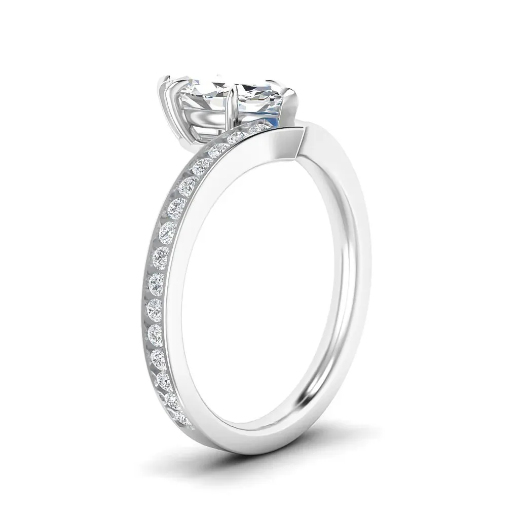Tiara  - Platinum - Marquise
