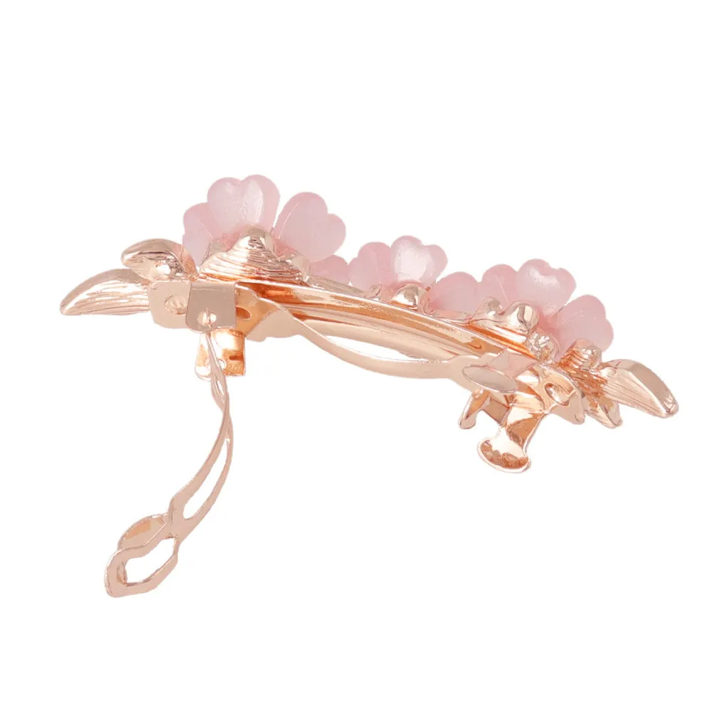 Triple Sakura Hair Barrette