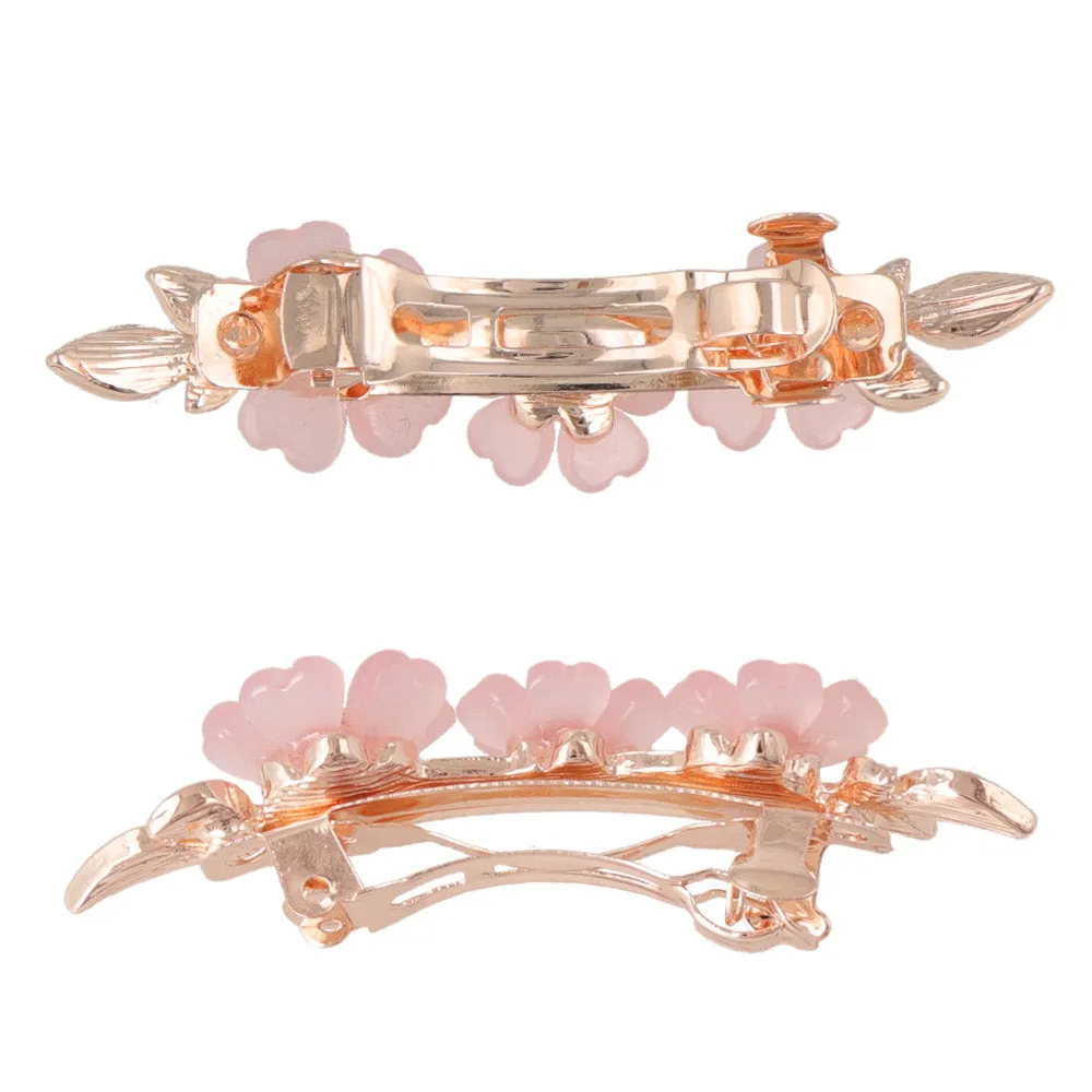 Triple Sakura Hair Barrette