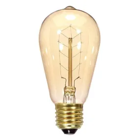 Vintage 40 Watt ST19 Incandescent Lamp