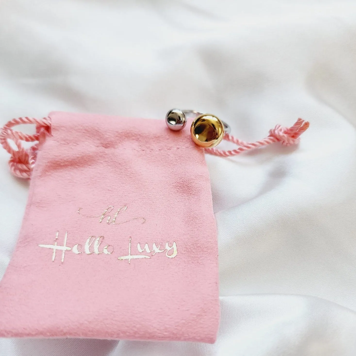 Vixyn Double Tone Ring