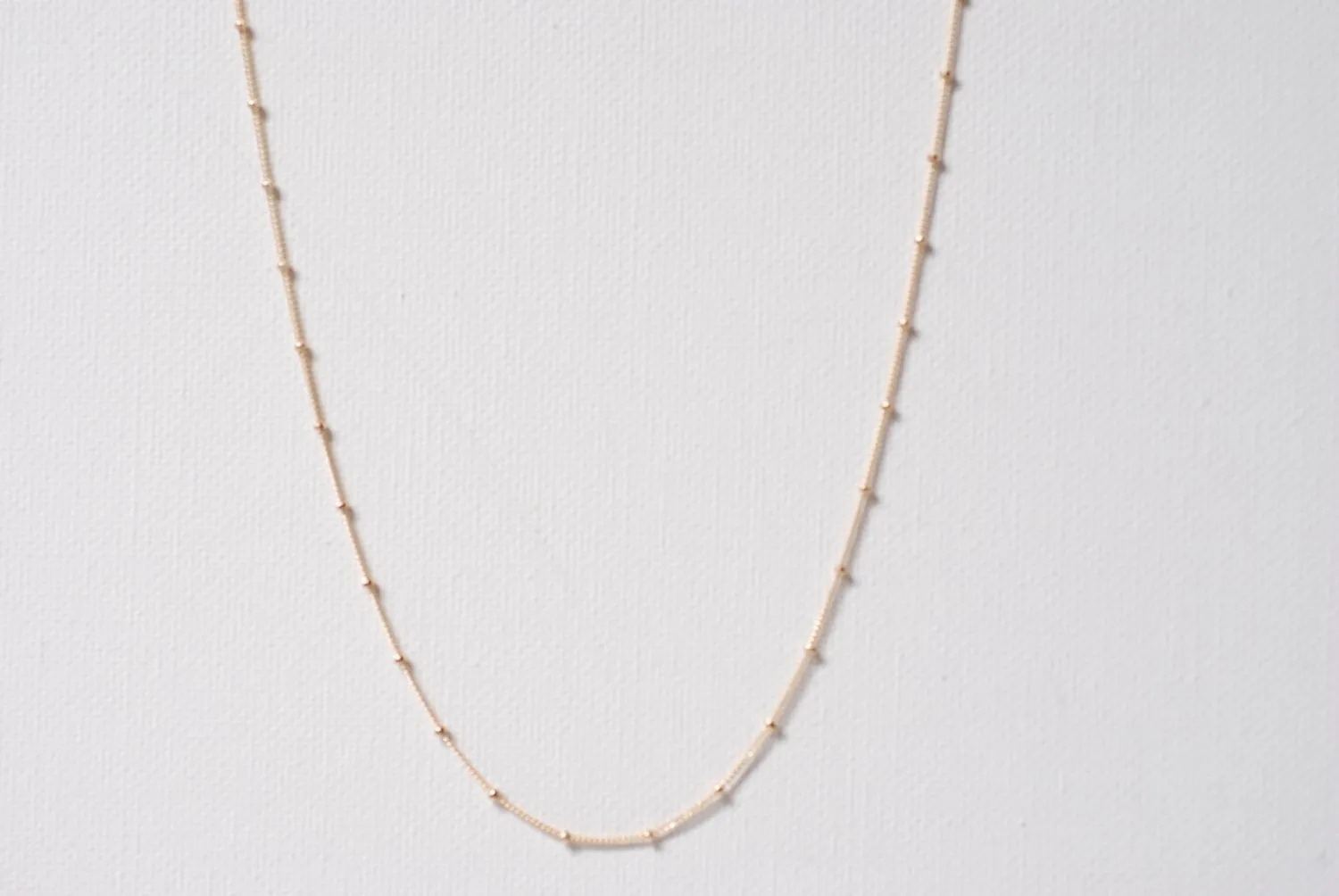 Wholesale 14k Gold Filled Beaded Necklace, Gold Choker Necklace, Gold Satellite Chain, Dew Drops Necklace, Minimalist Necklace,gold beaded chain